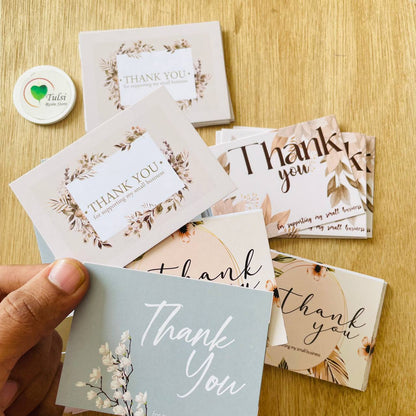 Thankyou Card - Design A Tulsi Resin Store