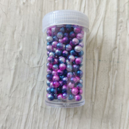 Set of 12 Marble Beads Set Tulsi Resin Store