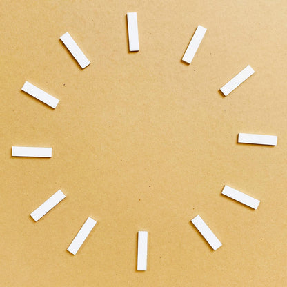 1" Number Sticks 6  Tulsi Resin