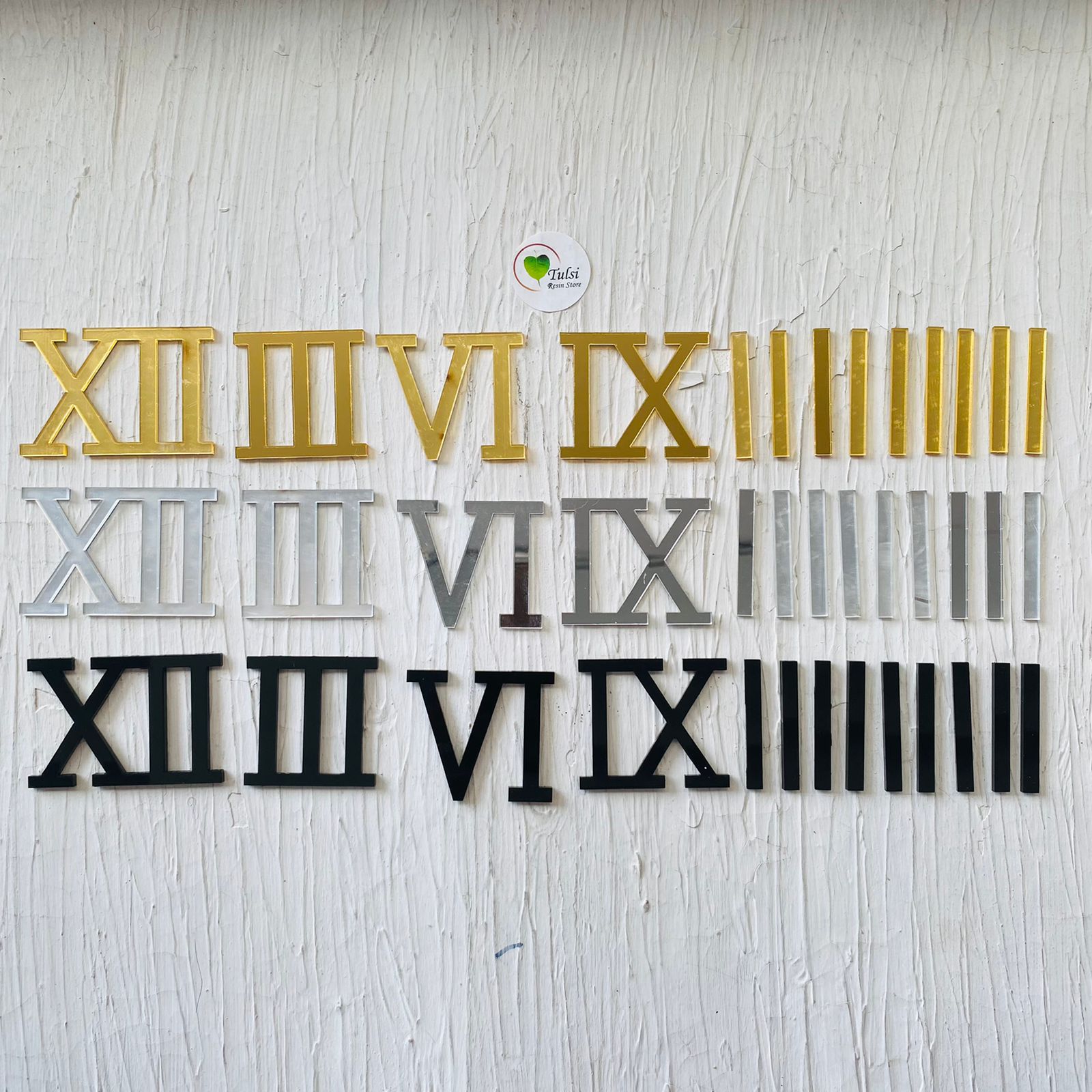 Buy Classy Roman Number Sticks Online for DIY Projects – Tulsi Resin Store