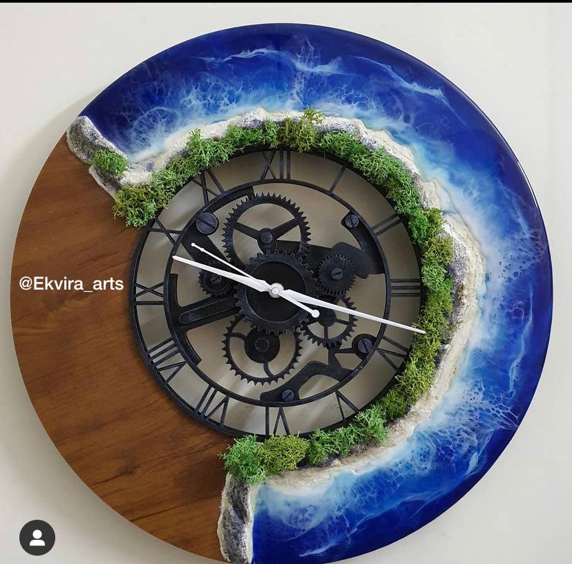3D Gear Clock set-Design A