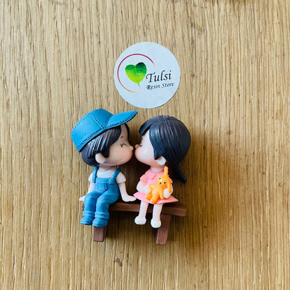 3D Miniature Couple (E) Tulsi Resin Store