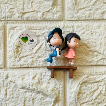 3D Miniature Couple (E) Tulsi Resin Store