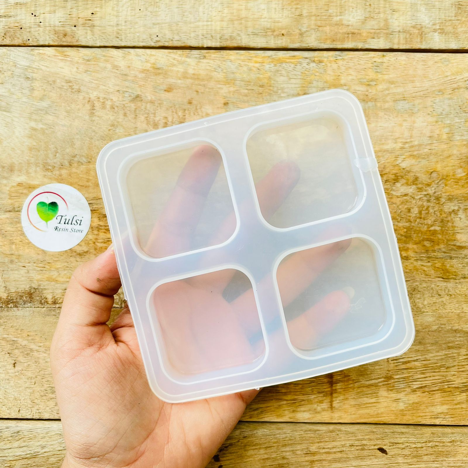 4 Cavity Pop-socket Mould (A) Tulsi Resin Store