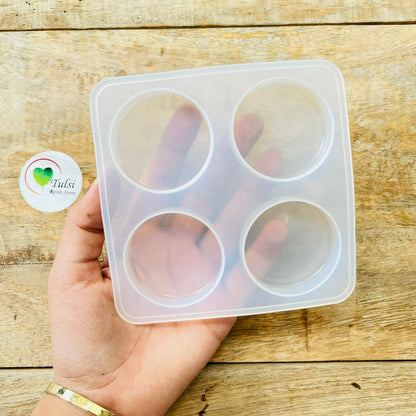 4 Cavity Pop-socket Mould (A) Tulsi Resin Store