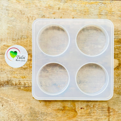 4 Cavity Pop-socket Mould (A) Round Tulsi Resin Store