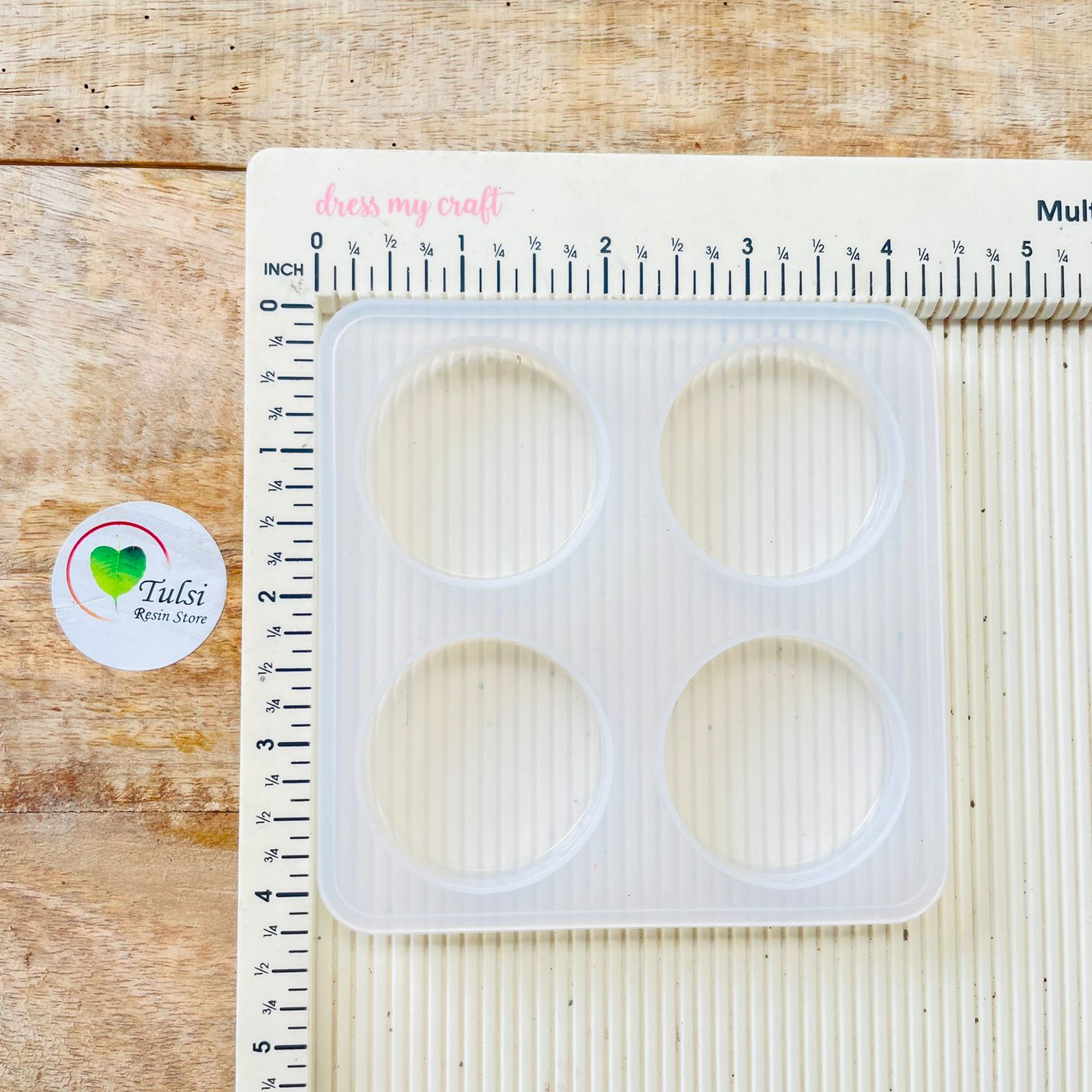 4 Cavity Pop-socket Mould (A) Tulsi Resin Store
