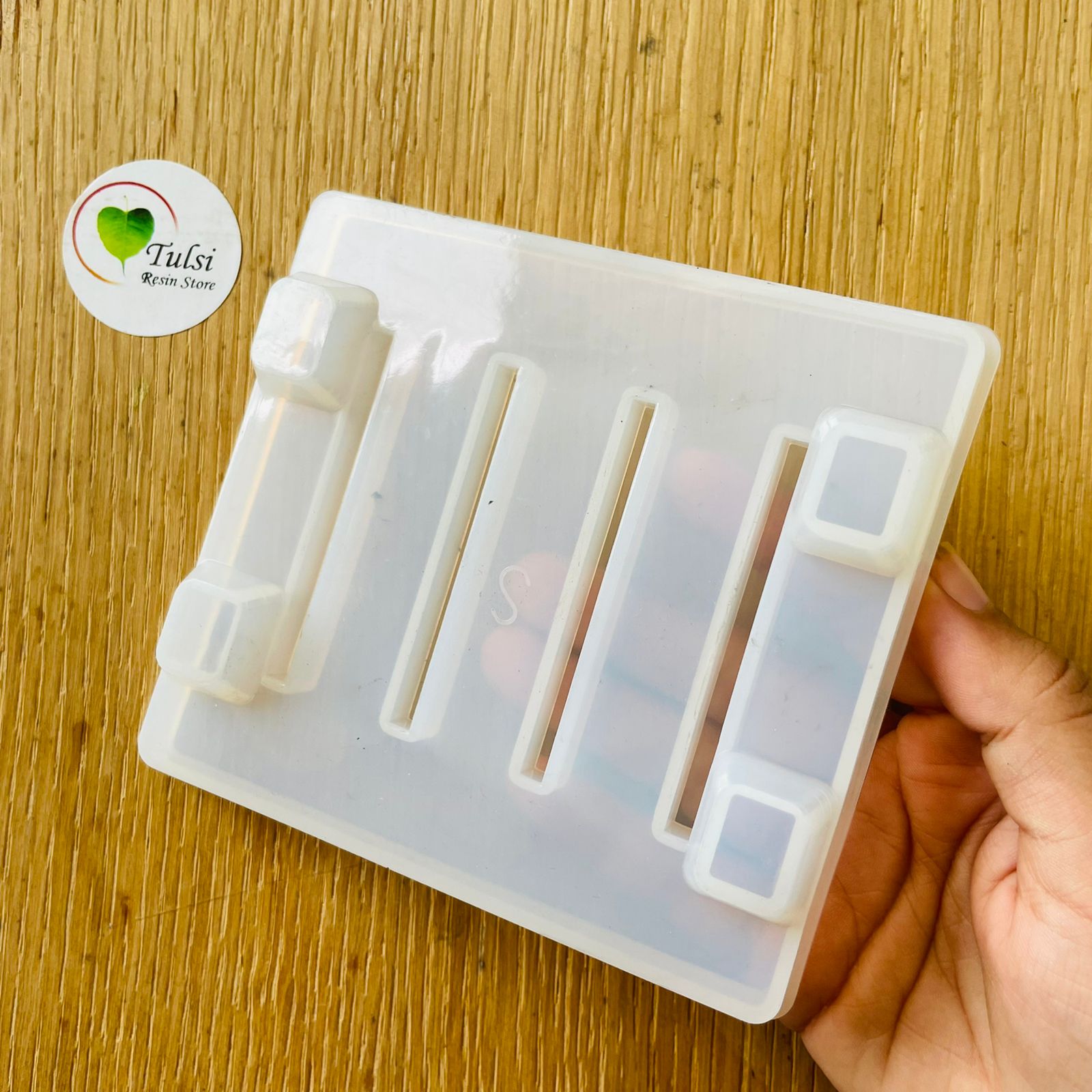 4 Slot Coaster Stand Mould (A)