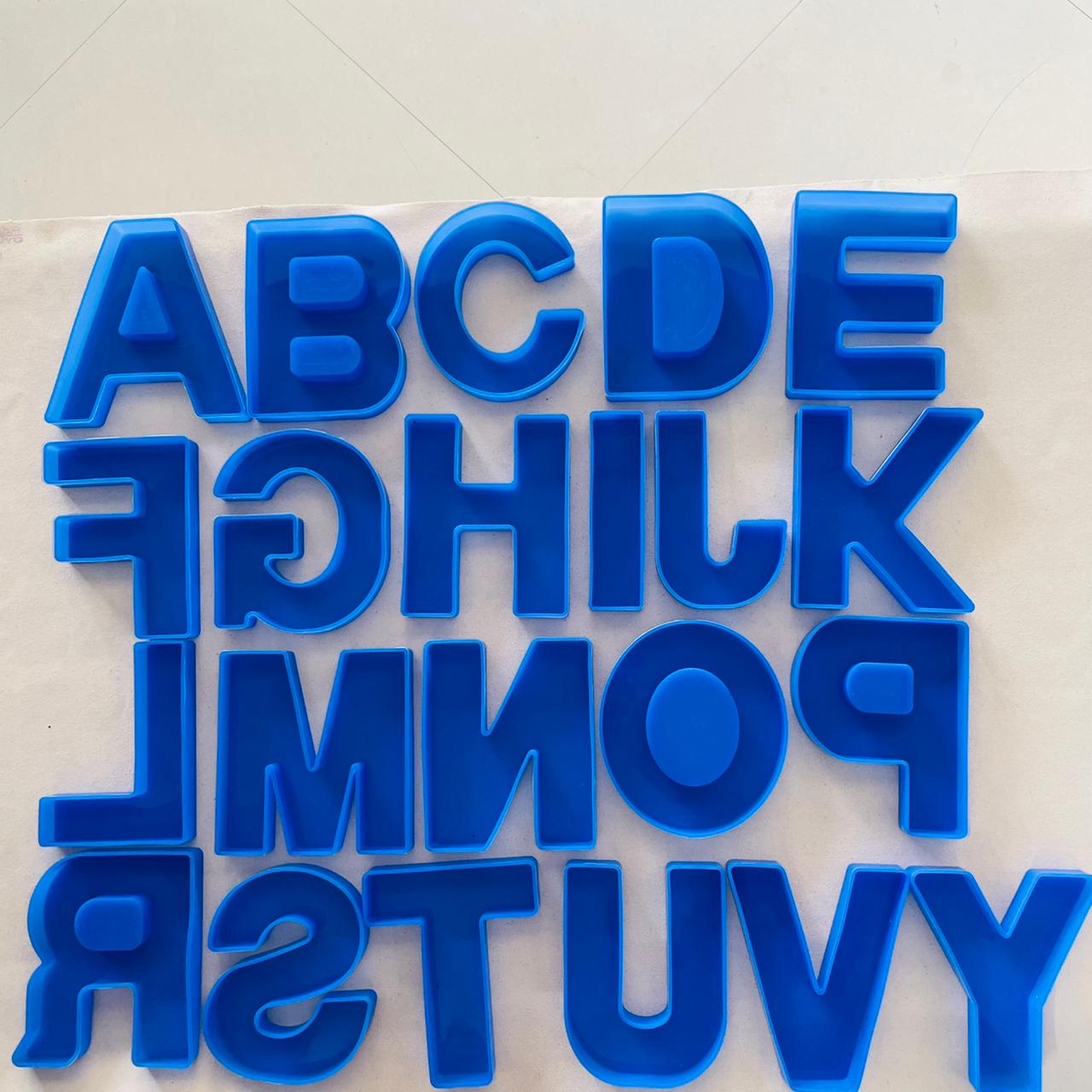 6" Monogram Alphabet Mould Tulsi Resin Store