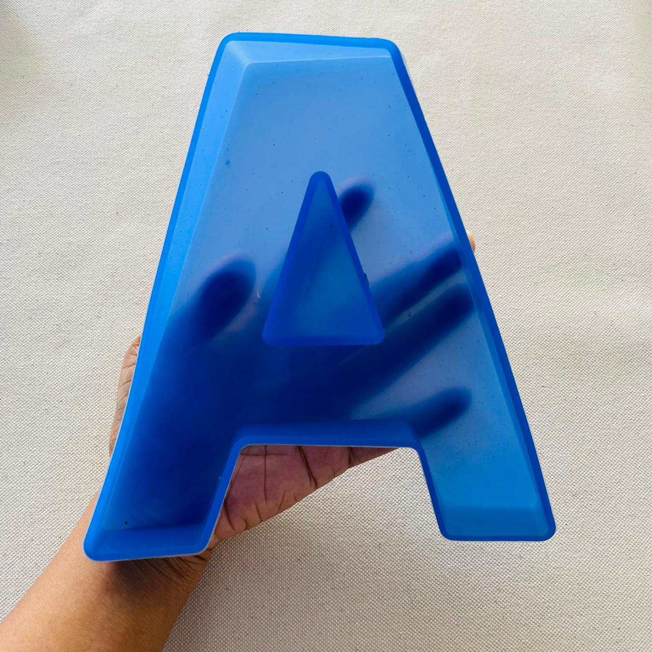 6" Monogram Alphabet Mould Tulsi Resin Store