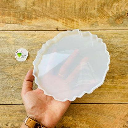 6" Agate Coaster Mould (A) Tulsi Resin Store