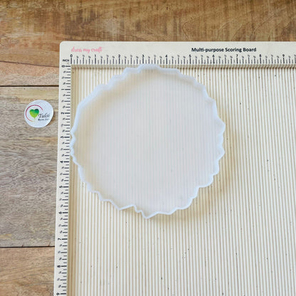 6" Agate Coaster Mould (A) Tulsi Resin Store