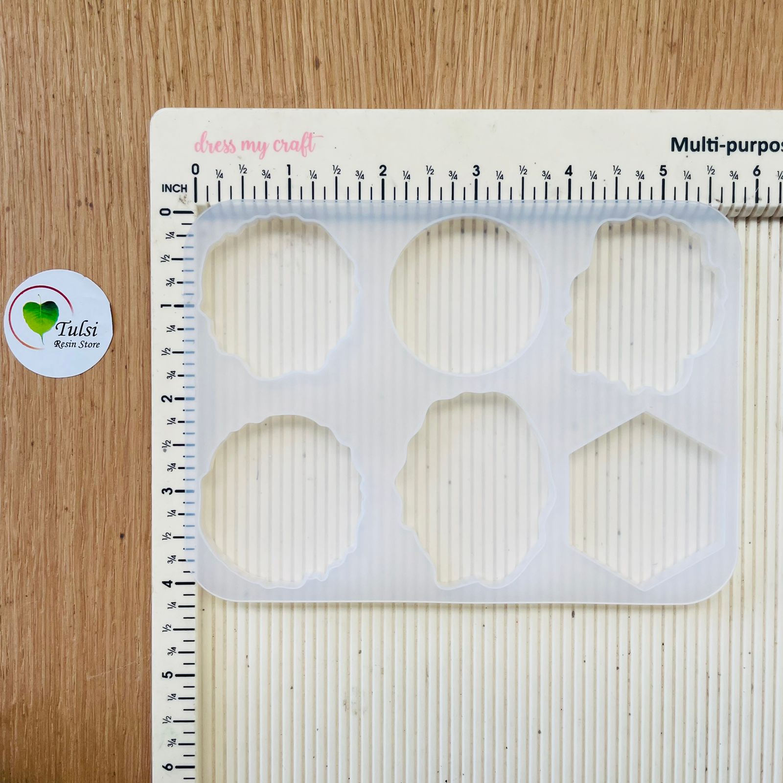 6 pcs Popsocket mould Tulsi Resin Store