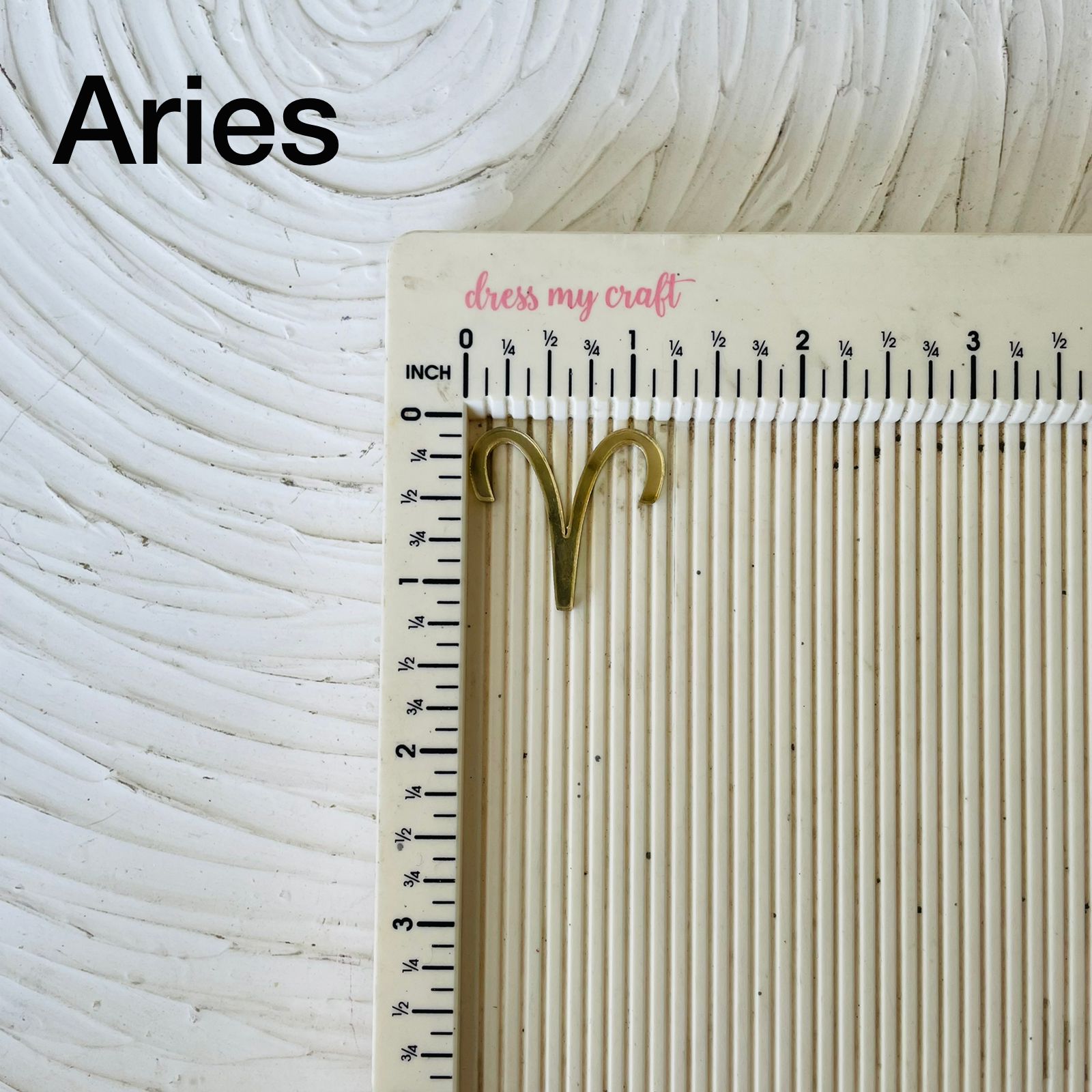 Acrylic Zodiac sign Aries Tulsi Resin Store