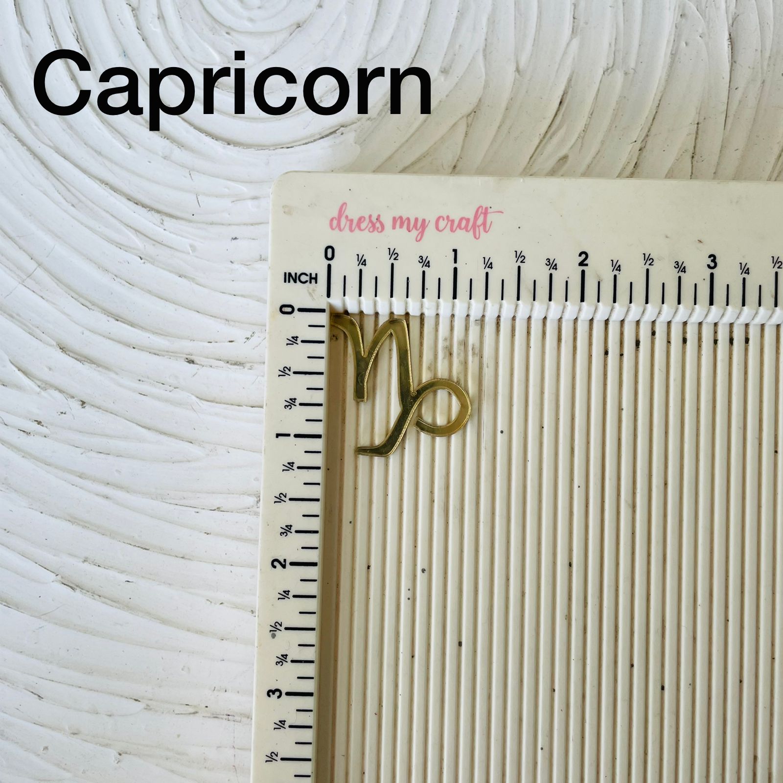 Acrylic Zodiac sign Capricorn Tulsi Resin Store