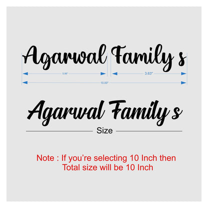 Custom Acrylic Cutout Two Line - Black