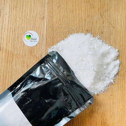 White Druzzy Material Tulsi Resin Store