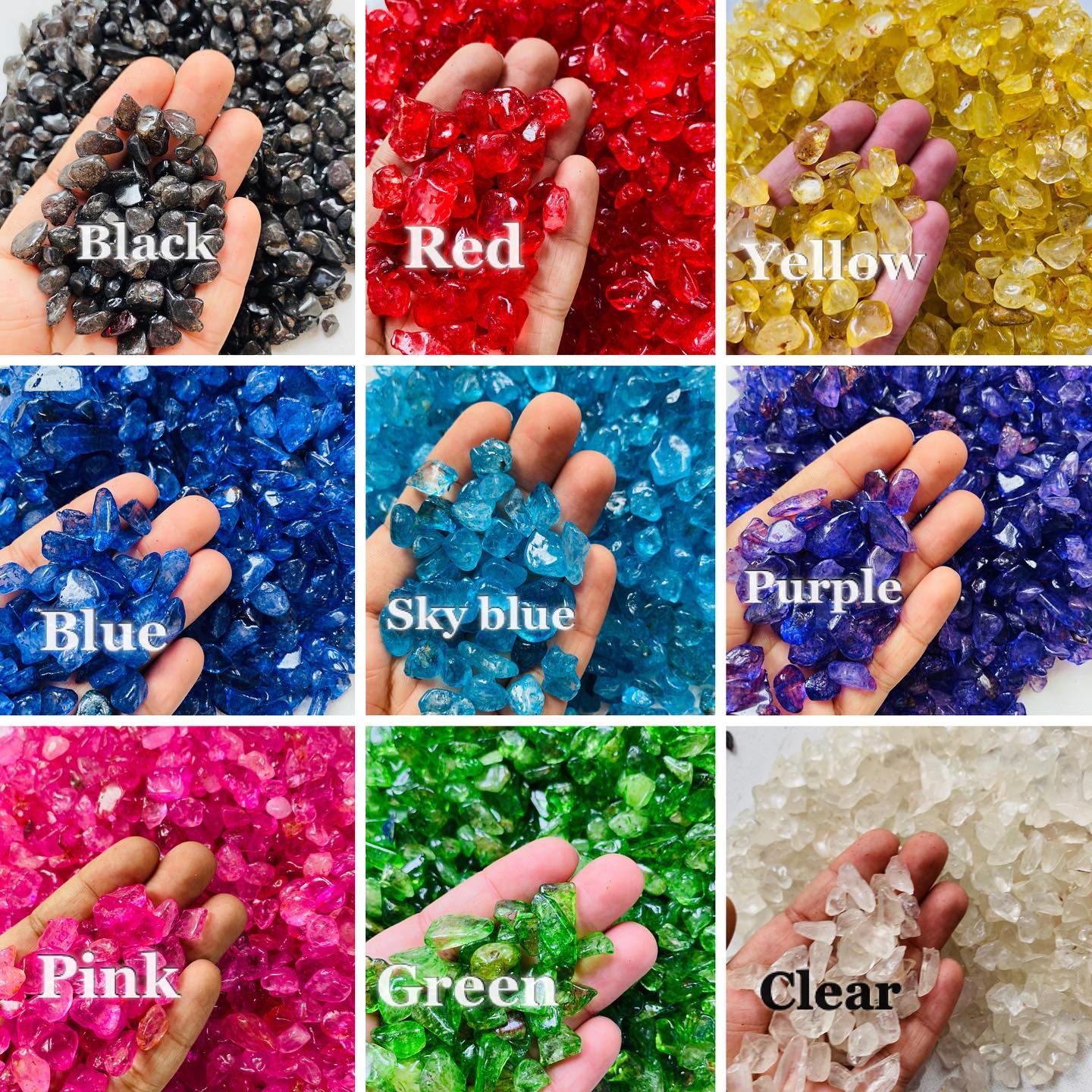 Copper Dyed Crystal tulsiresin