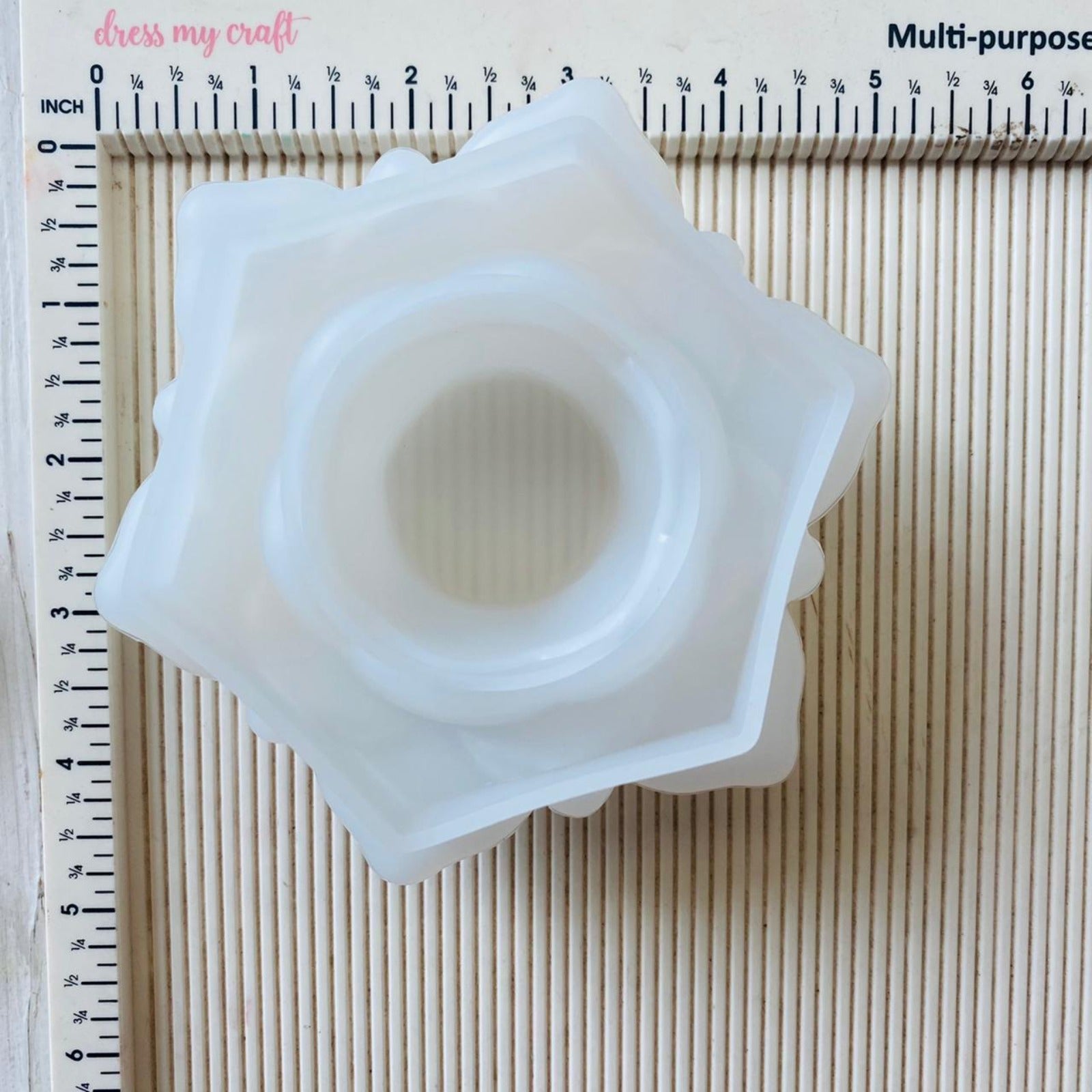 Flower Shape Candle Stand and Bowl tulsiresin