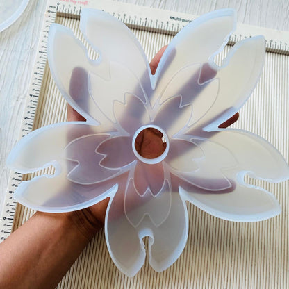 Wine Holder 5 Kali Flower Mould