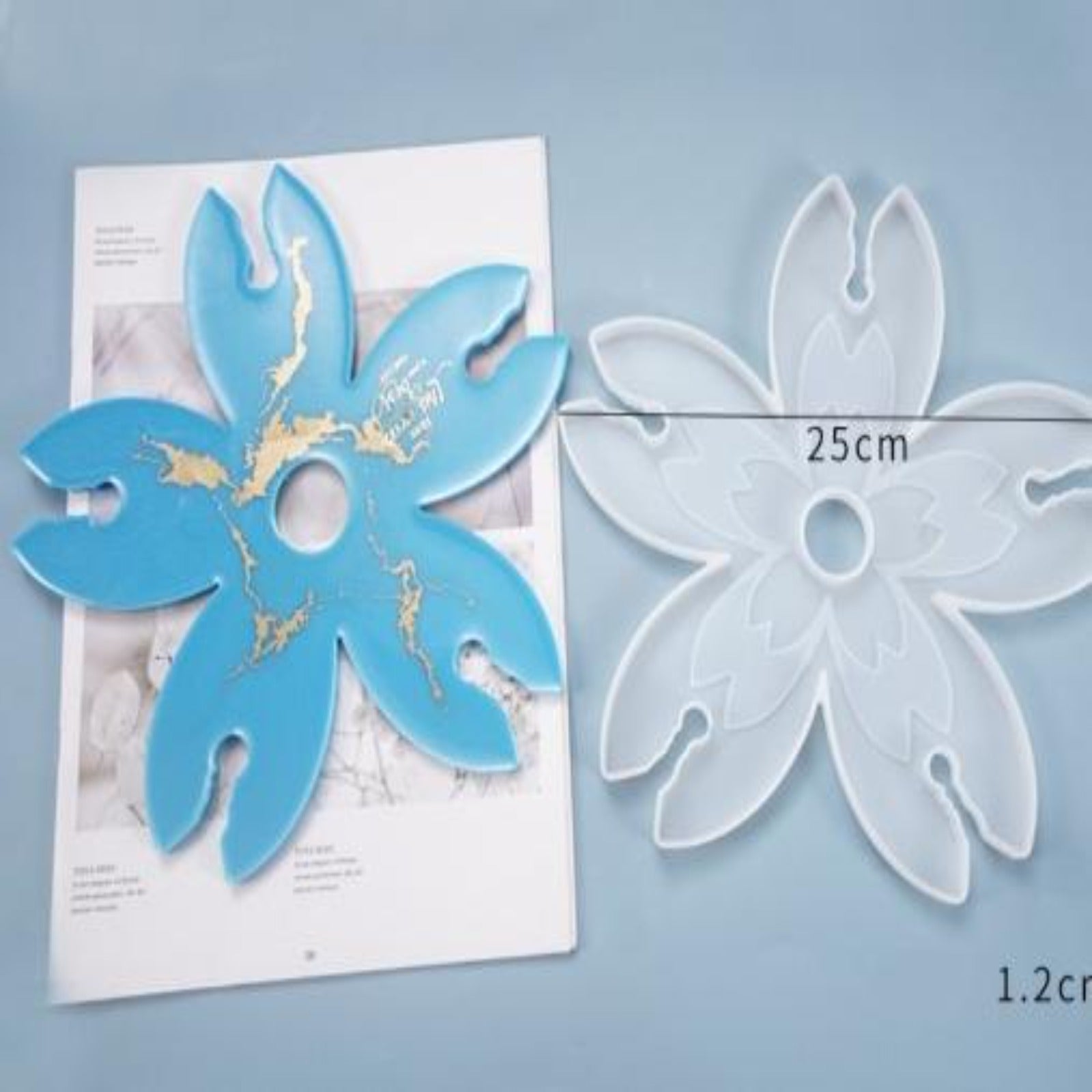 Wine Holder 5 Kali Flower Mould