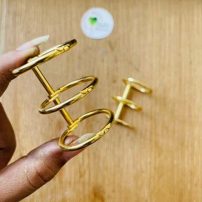 Gold Connected Book Ring Tulsi Resin Store