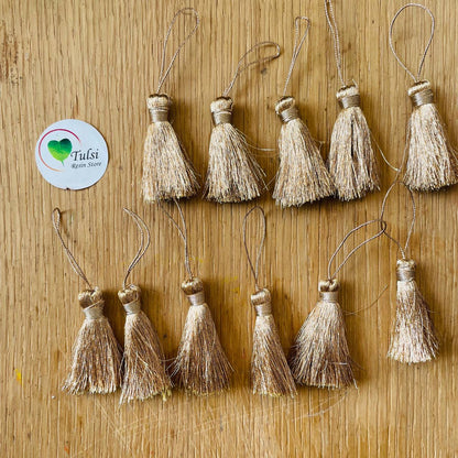 Small Bookmark Tassel - Gold Tulsi Resin Store