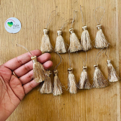 Small Bookmark Tassel - Gold Tulsi Resin Store