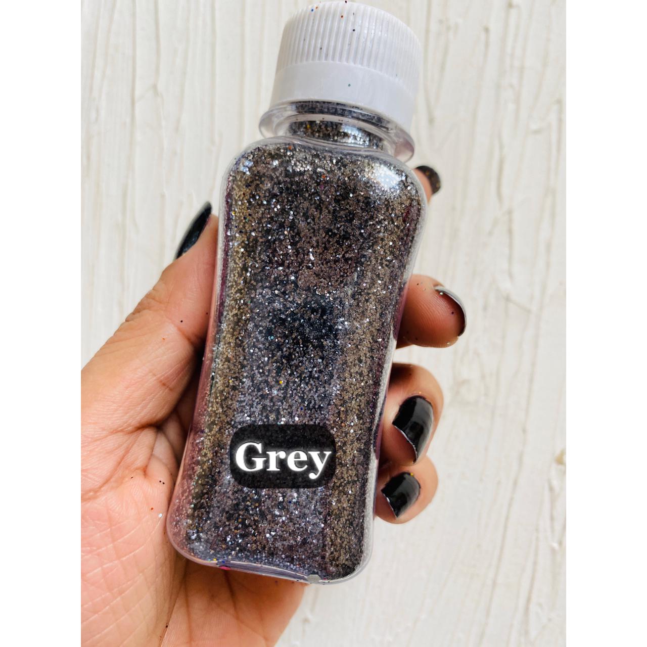 Glitter - Grey tulsiresin