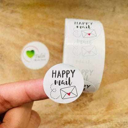 Happy Mail sticker Tulsi Resin Store