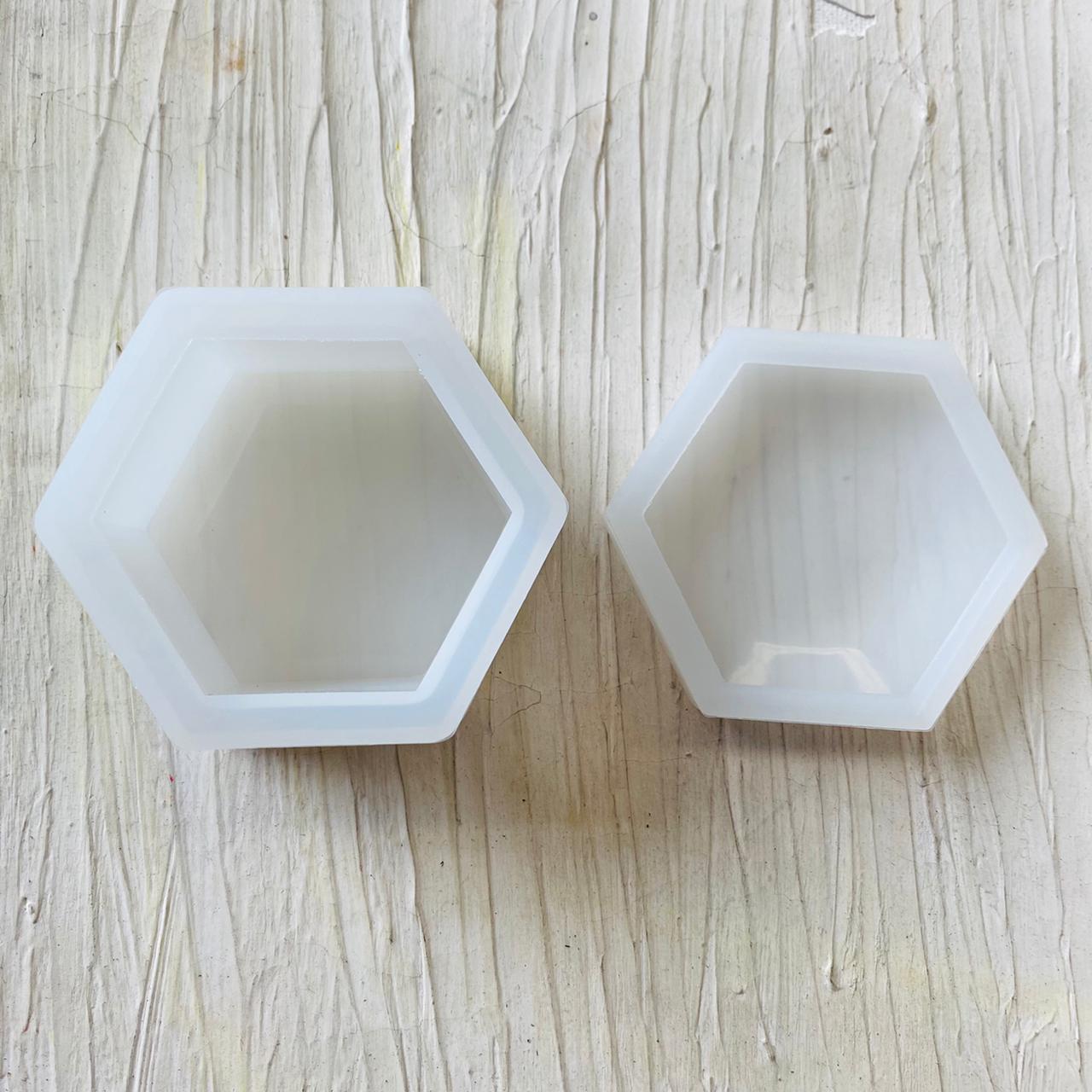 Storage Box Mould (P) - Hexagon