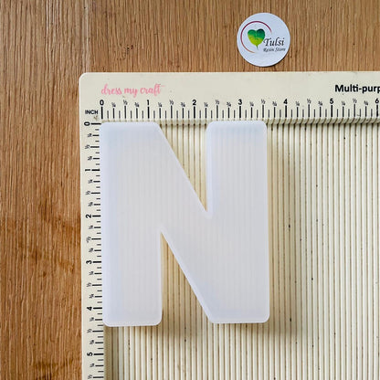 4" Monogram Alphabet Mould
