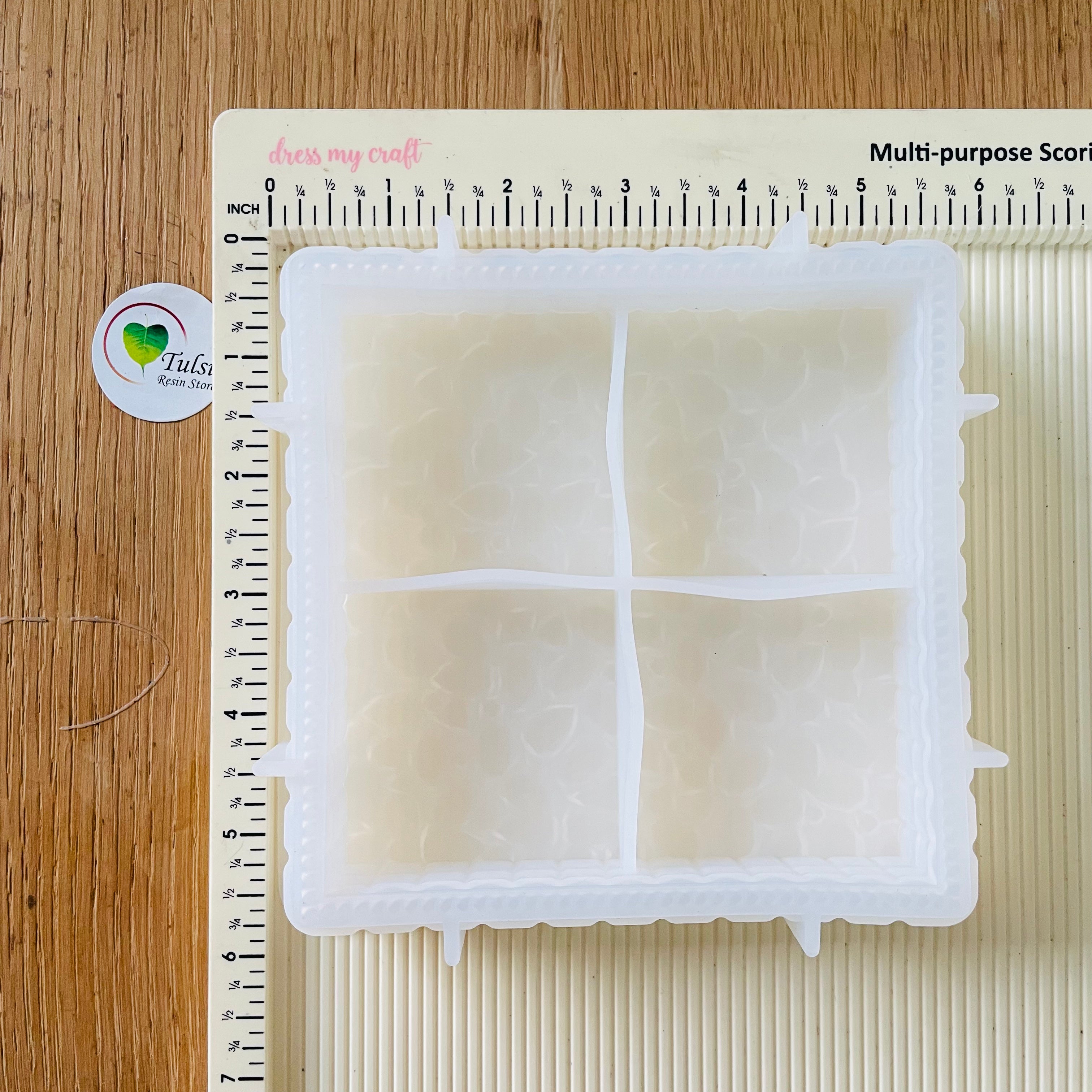 Bubble Coaster Mould (B) Tulsi Resin Store