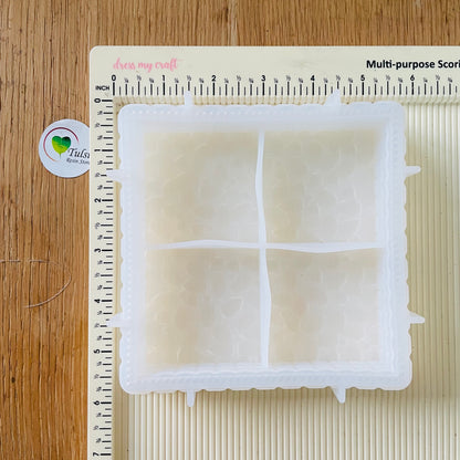 Bubble Coaster Mould (B) Tulsi Resin Store