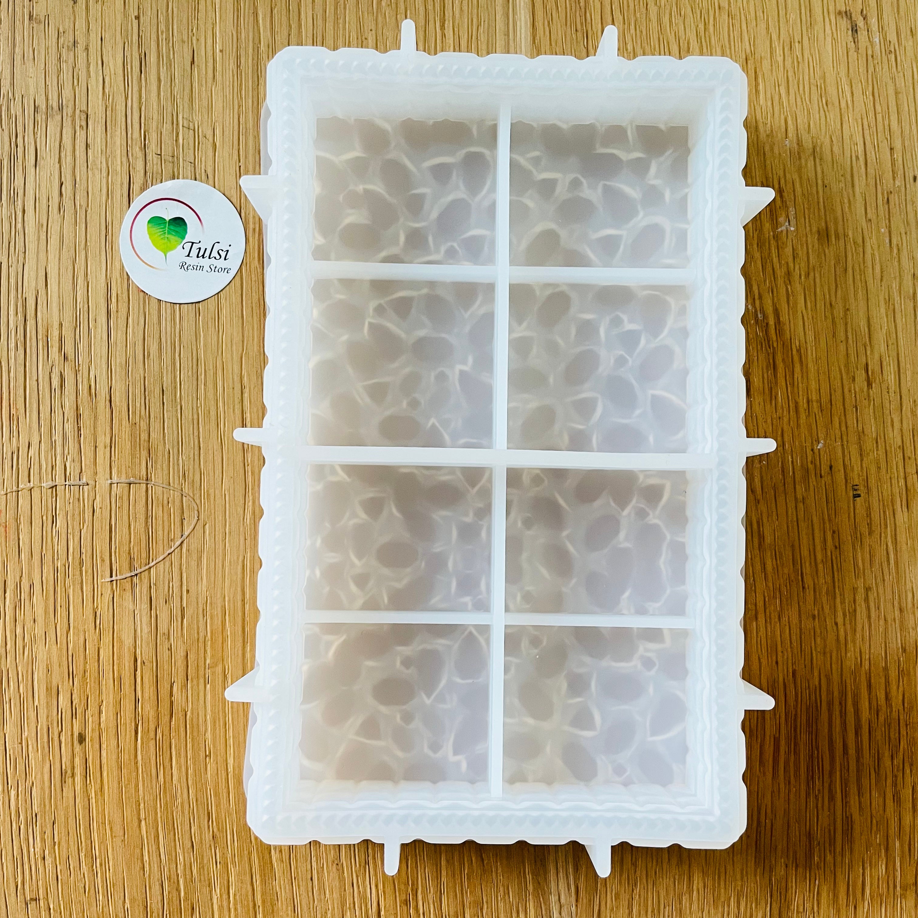 Bubble Coaster Mould (B) Rectangle Tulsi Resin Store