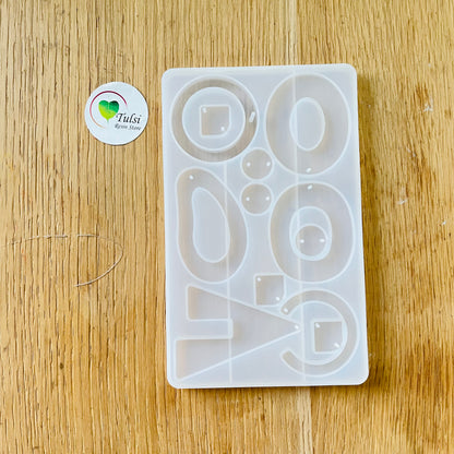 Earring Mould D Tulsi Resin Store