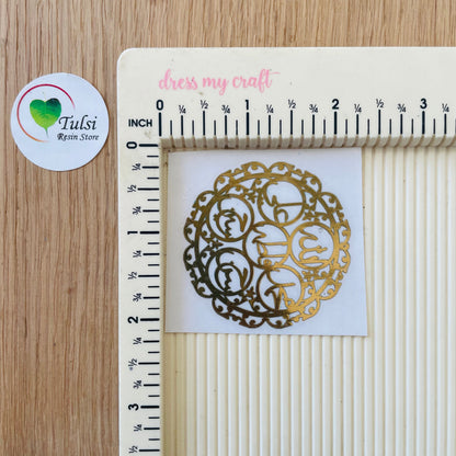 Metal Sticker - Panjtan Paak Tulsi Resin Store