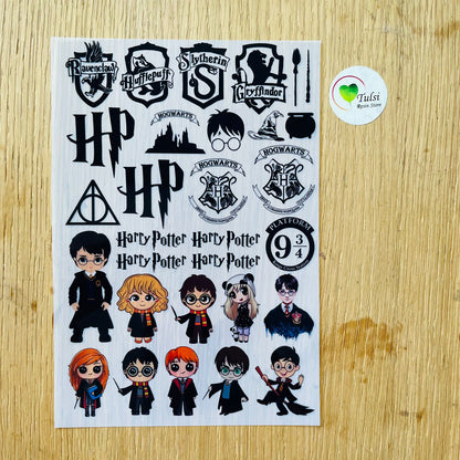 A5 Insert Sheet - Harry Potter Tulsi Resin Store