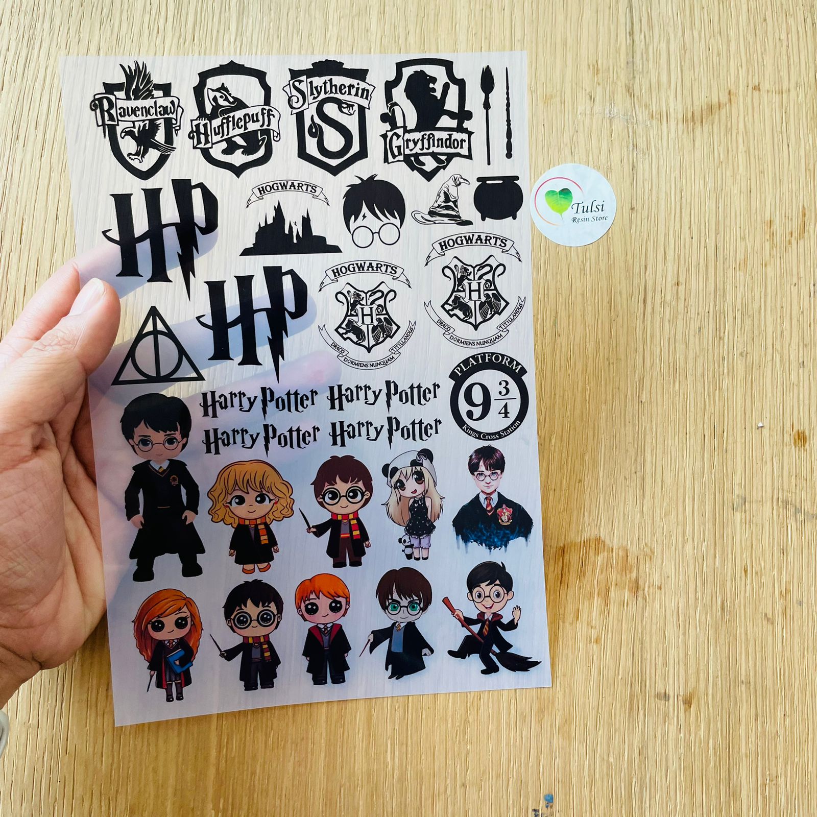 A5 Insert Sheet - Harry Potter Tulsi Resin Store