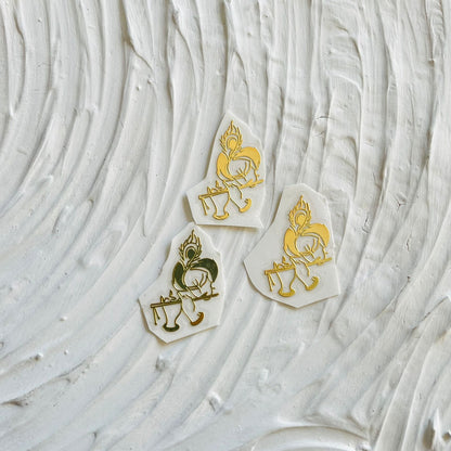 Metal Sticker - Krishna Cutout
