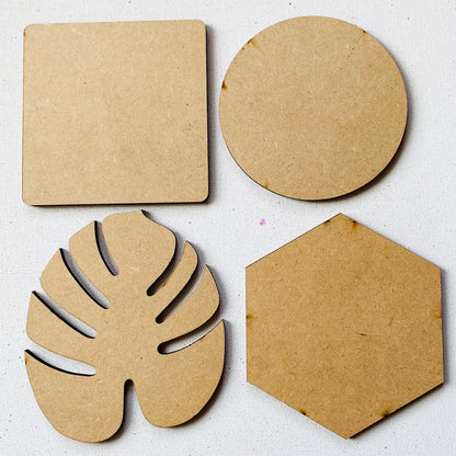 MDF Coaster tulsiresin