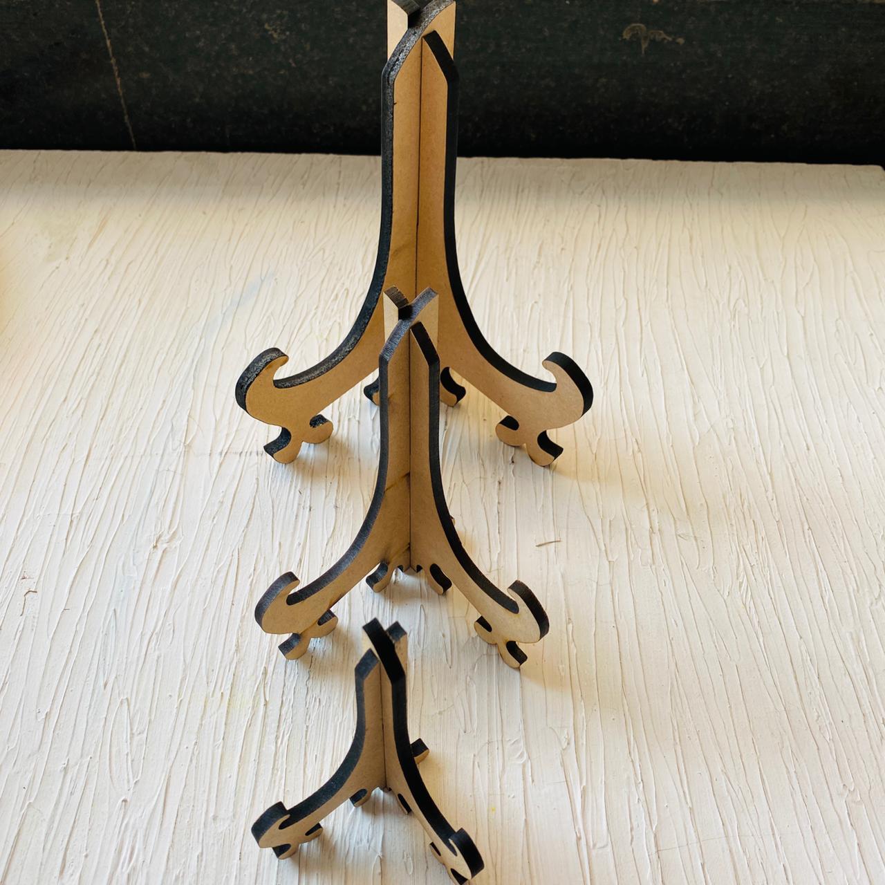 MDF Table Clock Stand tulsiresin