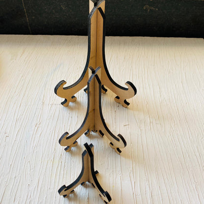 MDF Table Clock Stand tulsiresin