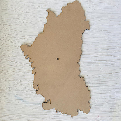 Map Geode Clock Base tulsiresin