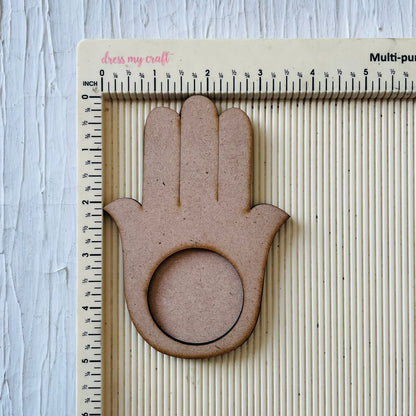 MDF Hamsa T-Light Holder (4 pcs) Tulsi Resin Store