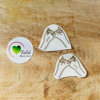 Metal Sticker - Pinky Promise Tulsi Resin Store