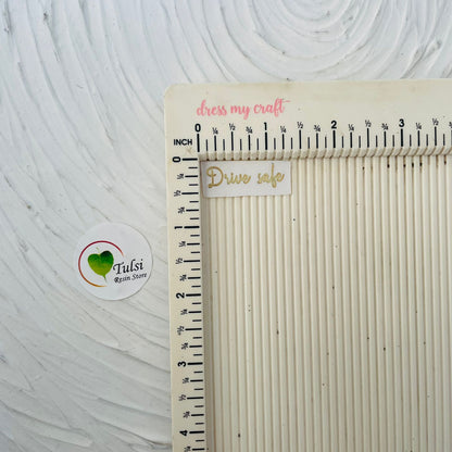 Metal Sticker - Drive Safe Tulsi Resin Store
