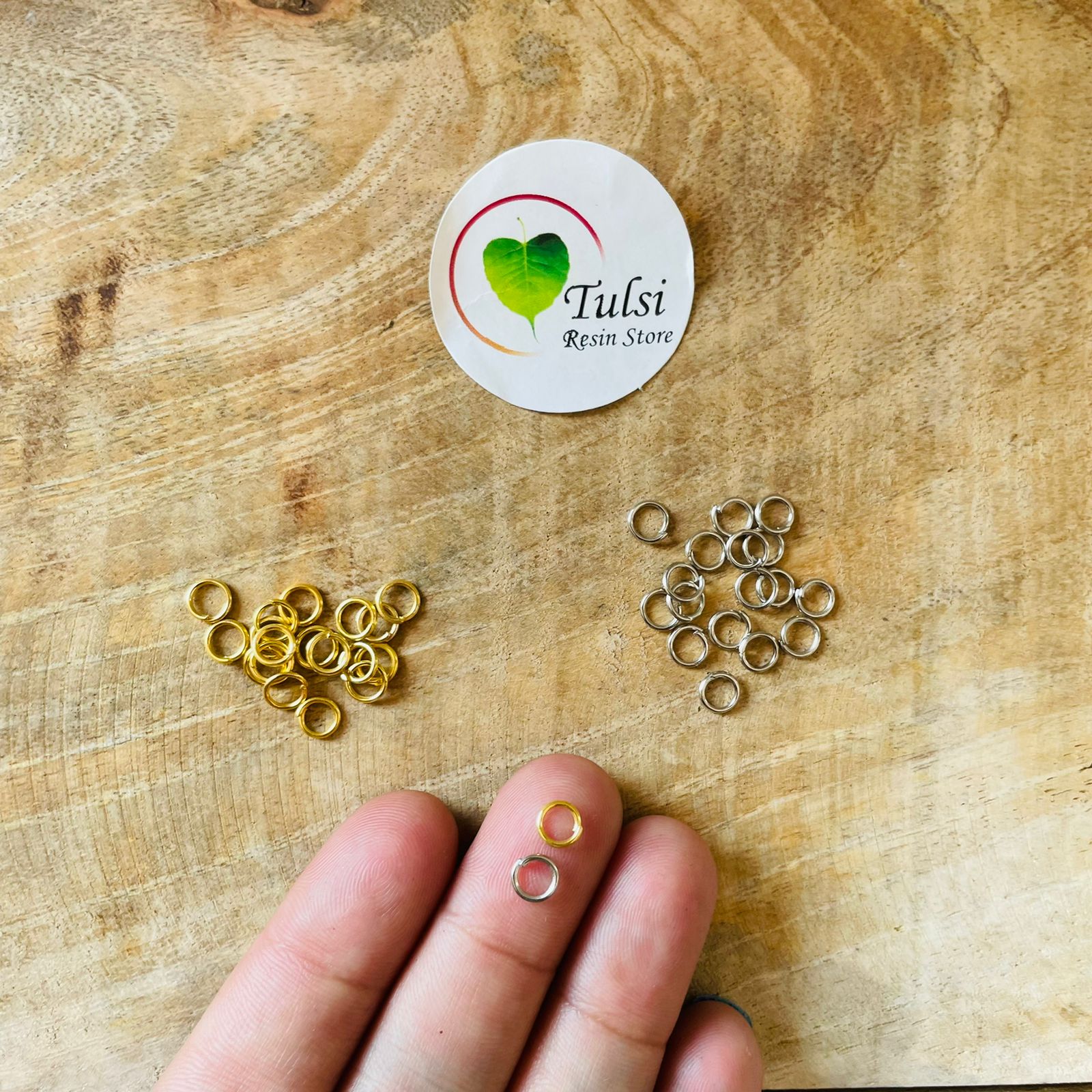 Mini Connectors - Silver - Tulsi Resin Store