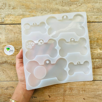 Mix size Dog Tag Mould