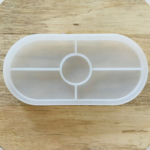 8" Oval Trinket Mould tulsiresin